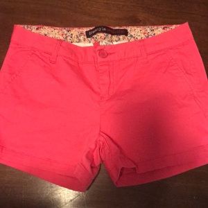 Flat front Shorts